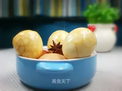 Spiced tea egg
