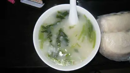 Spinach porridge