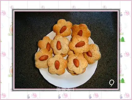 Almond and coconut cookies