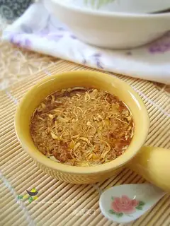 Donkey-hide gelatin egg syrup