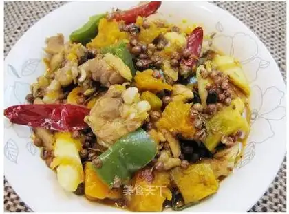 Spicy pepper chicken