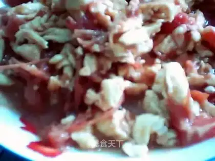 tomato scrambled eggs