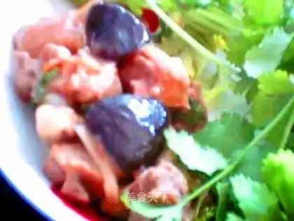 Mushroom beer duck