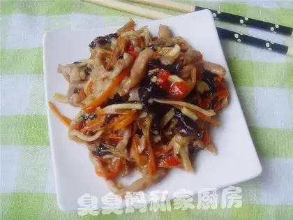 fish-flavored pork
