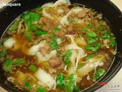 sliced noodles