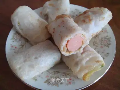 pickled mustard egg cake