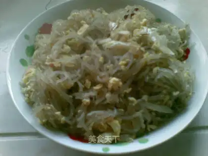 Scrambled egg vermicelli