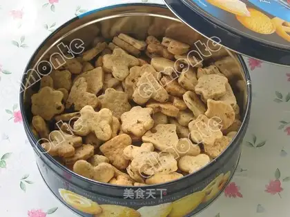 Seaweed and meat floss cookies