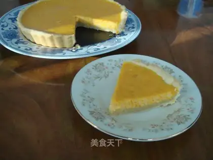 Pumpkin cheese pie