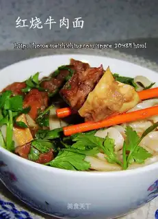 Delicious beef noodles