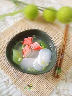 Soup rice cake