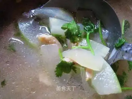 Haima and white gourd soup