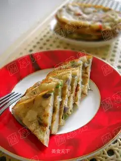onion fragrant potato omelet