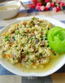 Mixed water omelette