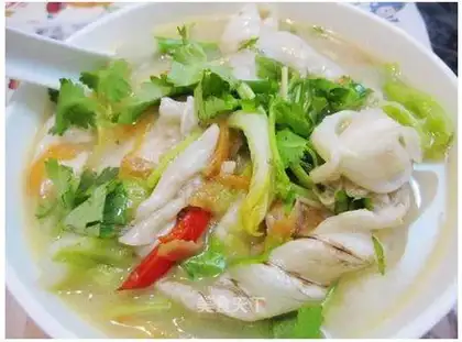 Braised cabbage with fish bladder