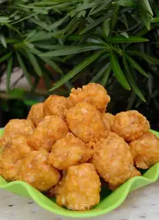 fried shrimp meatballs