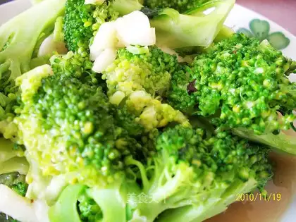 fried broccoli