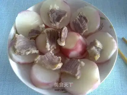 radish bacon