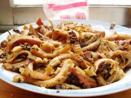 stir-fried mutton tripe with cumin