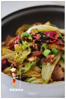 Dry pot baby vegetable