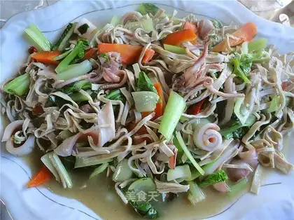 Shredded cuttlefish