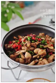 stir-fried bullfrog