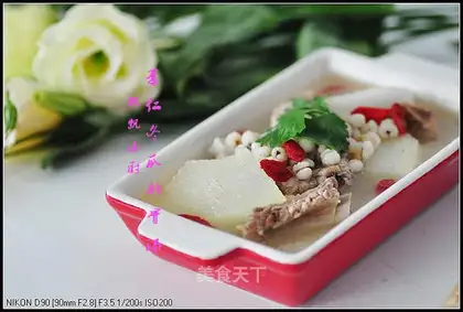 Coix seed and white gourd ribs