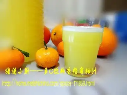 Orange and pomelo juice