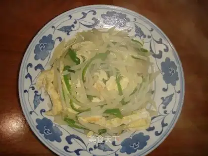 green pepper with potato