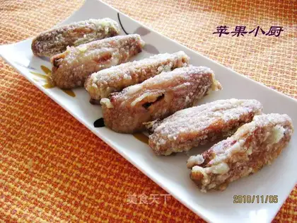 Low-oil version of microwave roast chicken
