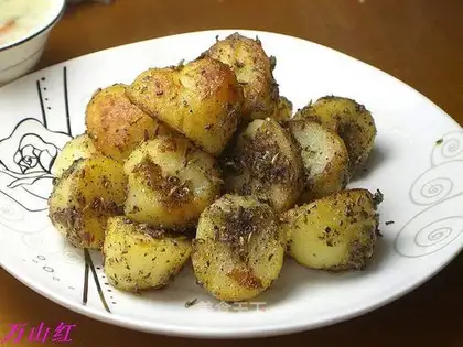 Barbecue little potatoes