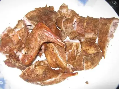 Roast rabbit