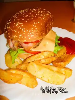 Homemade Big Mac Burger