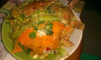 Thai curry crab