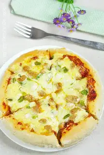 Beef pepper pizza