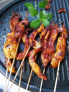 Spicy squid