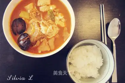 Korean sauce soup
