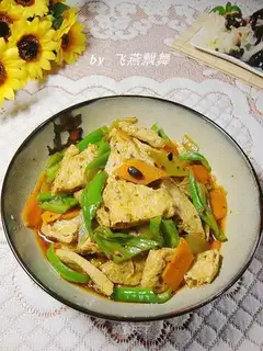 Cream pretzel tofu