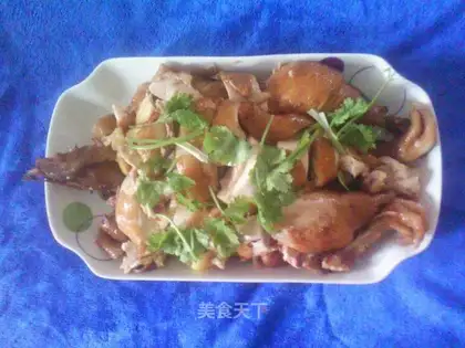 A halogen chicken