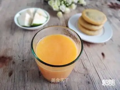 Carrot rice juice