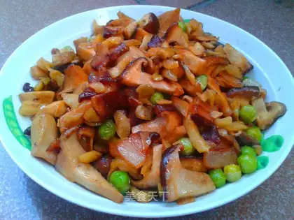 The mushrooms, the beans
