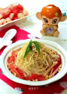 ♪ Cool grotesque chicken noodle ♪
