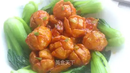 Thai sweet fish balls