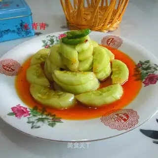 Chili pepper roller cucumber
