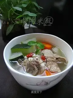 Porridge toad soup
