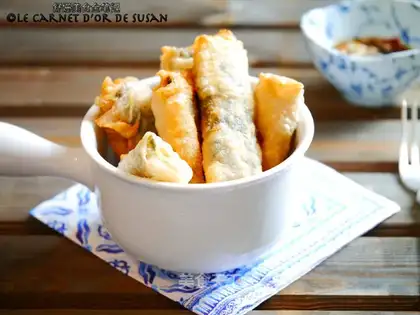 Vanilla Fish Spring Roll