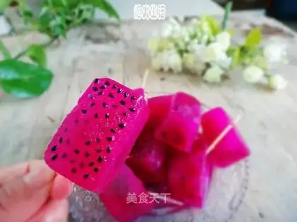 Flamingo popsicle