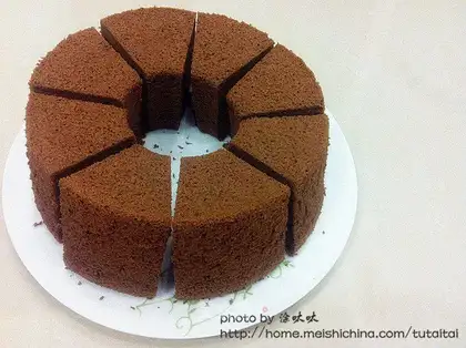 Black chocolate Chifon