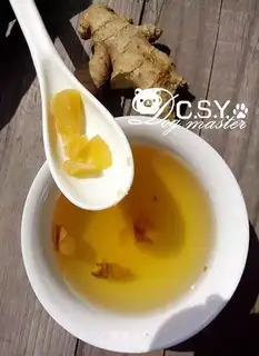Cream ginger tea