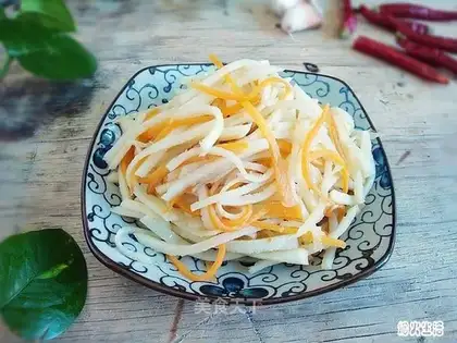 Carrot and sweet bamboo